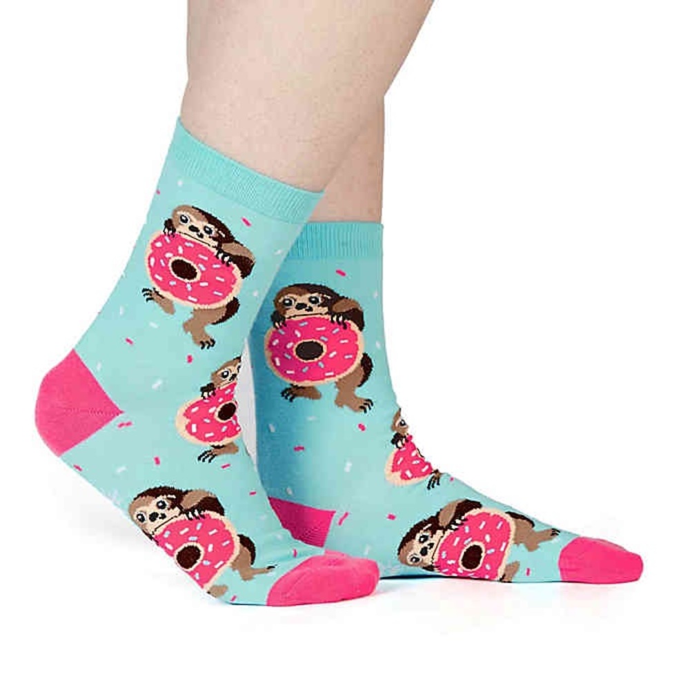 Snackin’ Sloth Socks